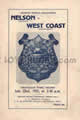 Nelson v West Coast 1955 rugby  Programme